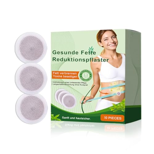 Yooyan 10 Stück Abnehmpflaster, Slim Patch Fettverbrenner Pflaster, Anti Cellulite & Fat Burning Slim Patches,Atmungsaktiv und Komfortabel, Appetitkontrolle & Stoffwechsel-Boost von Yooyan