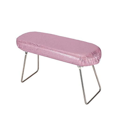 Yopeissn Faltbares Hand Kissen Armlehnen Kissen UnterstüTzung Hand Halter Weiches Waschbares PU Leder Kissen für Nagel Lampe KüRewerkzeuge von Yopeissn