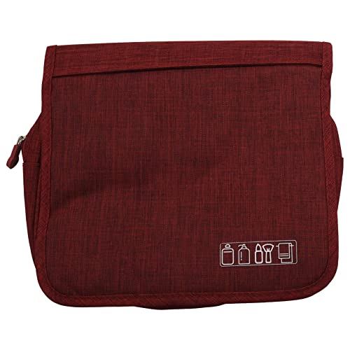 Yopeissn Red Hanging Travel GroßE Kosmetische Kulturbeutel Frauen Notwendige Make-Up Beauty Vanity Cases Organizer ZubehöR Aufbewahrungswaschbeutel von Yopeissn