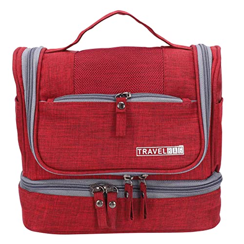Yopeissn Rot Frauen Herren HäNgende Kosmetik Tasche Reisen Necessarie Tragbare Toiletten Artikel Aufbewahrung Make-Up Kosmetik Koffer Organizer ZubehöR Produkte von Yopeissn