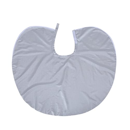 Yopeissn Silber Professionelle Friseur Schals Gitter Wasserdichte Haarbehandlungen LäTzchen Styling Salon Friseur Shampoo Cape Wraps von Yopeissn