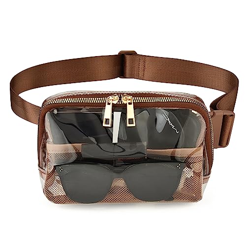 Yopria Gürteltasche für Damen Herren Hüfttasche Modische Crossbody Bauchtasche für Frauen Hüfttasche mit verstellbarem Riemen, D von Yopria