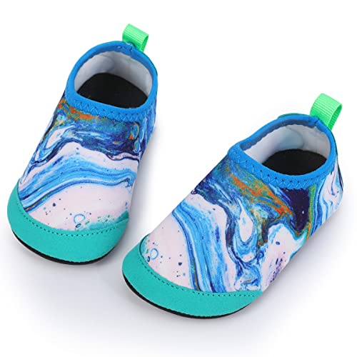 Yorgou Baby Strandschuhe Schwimmschuhe Badeschuhe Wasserschuhe Schnelltrocknende Aquaschuhe rutschfest Barfuss Schuh für Kinder Beach Pool… von Yorgou