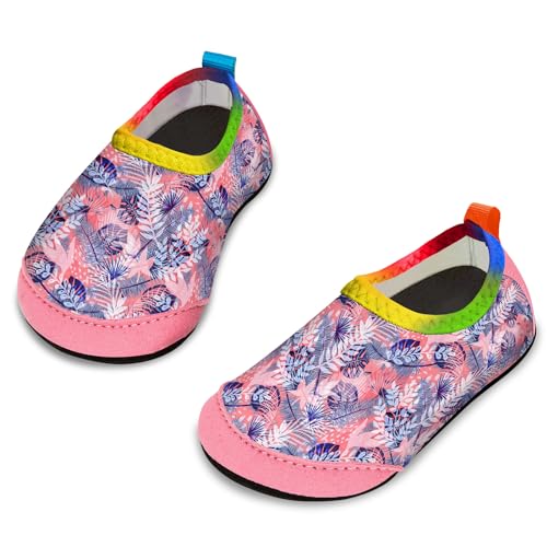 Yorgou Baby Strandschuhe Schwimmschuhe Badeschuhe Wasserschuhe Schnelltrocknende Aquaschuhe rutschfest Barfuss Schuh für Kinder Beach Pool von Yorgou