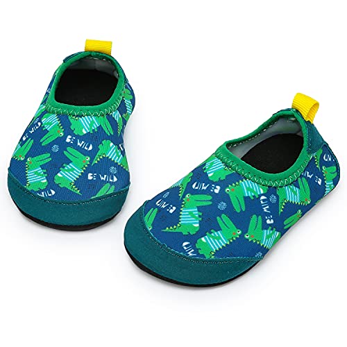 Yorgou Baby Strandschuhe Schwimmschuhe Badeschuhe Wasserschuhe Schnelltrocknende Aquaschuhe rutschfest Barfuss Schuh für Kinder Beach Pool von Yorgou
