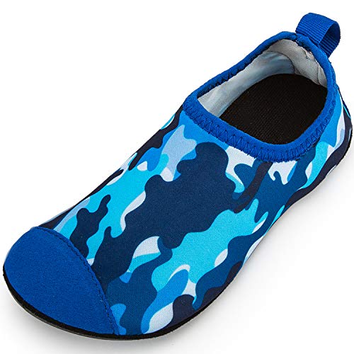 Yorgou Kinder Badeschuhe Wasserschuhe Strandschuhe Schnelltrocknende Aquaschuhe Schwimmschuhe rutschfest Barfuß-Sportschuhe für Jungen Mädchen Kleinkind Pool Beach von Yorgou