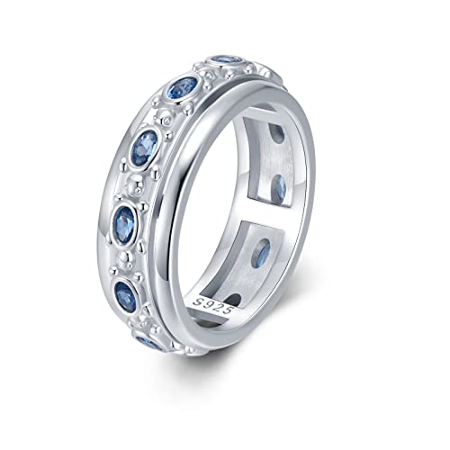 Spinnerringe mit Meeresschildkröte, 925er-Sterlingsilber, Angstlinderungsringe, Anti-Angst-Stress, Fidget-Ringe für Frauen, Angst-Fidget-Ring, Schmuckgeschenke, 7, Sterling Silber, Kein Edelstein Spinnerringe mit Meeresschildkröte, 925er-Sterlingsilber, Angstlinderungsringe, Anti-Angst-Stress, Fidget-Ringe für Frauen, Angst-Fidget-Ring, Schmuckgeschenke, 7, Sterling Silber, Kein Edelstein von Yorionke