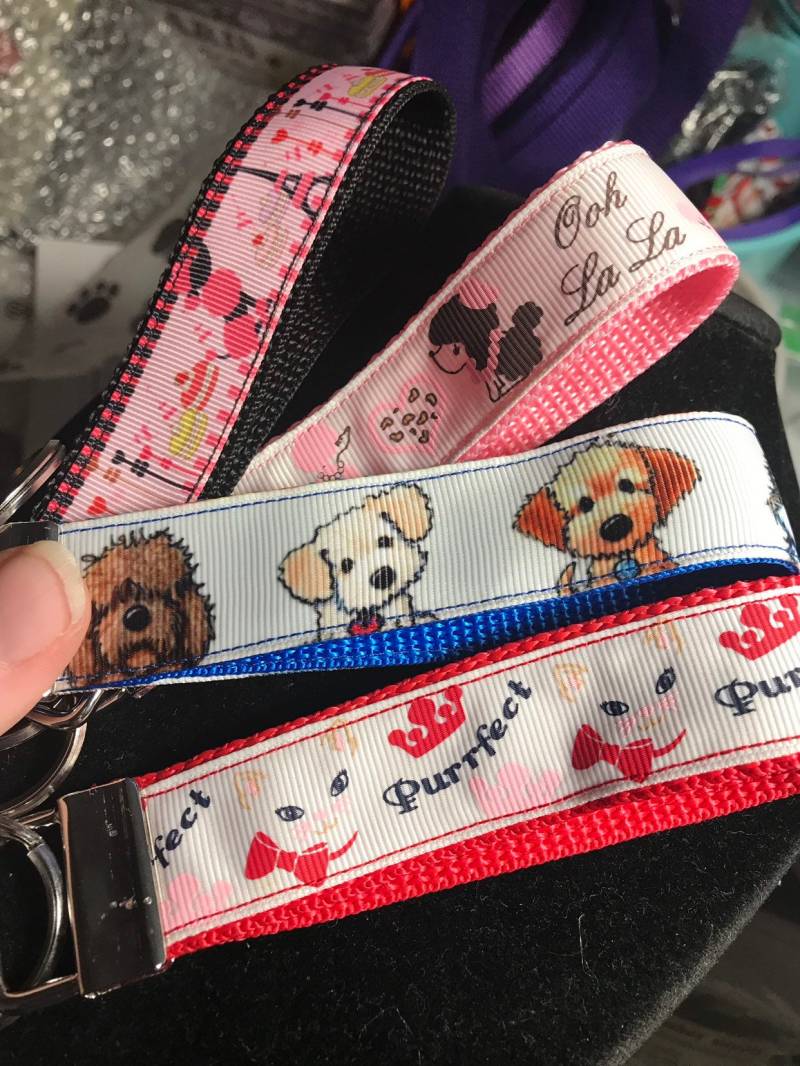 Hunderasse Schlüsselanhänger Fob Hunderasse Schlüsselanhänger Fob von YorkiesByDesign