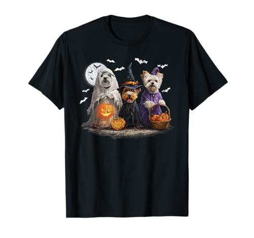 Yorkshire Happy Halloween Hundeliebhaber für Herren und Damen T-Shirt Yorkshire Happy Halloween Hundeliebhaber für Herren und Damen T-Shirt von Yorkshire Dog Pumpkin Happy Halloween