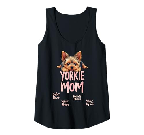 Damen Lustiger Yorkshire Terrier Mom Dog Yorkie Mama Humor Zitat Tank Top Damen Lustiger Yorkshire Terrier Mom Dog Yorkie Mama Humor Zitat Tank Top von Yorkshire Terrier Fun Designs