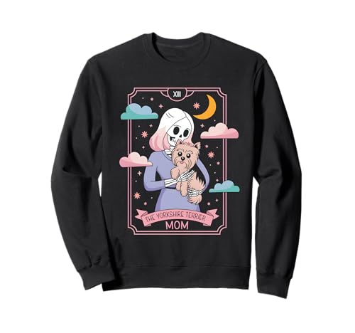 Die Yorkshire-Terrier-Mama Sweatshirt Die Yorkshire-Terrier-Mama Sweatshirt von Yorkshire Terrier Mama Tarot