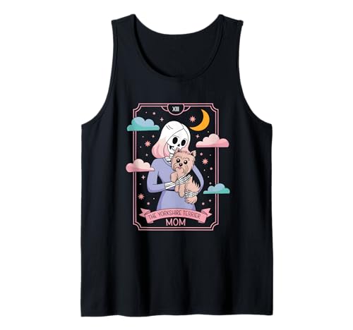 Die Yorkshire-Terrier-Mama Tank Top von Yorkshire Terrier Mama Tarot
