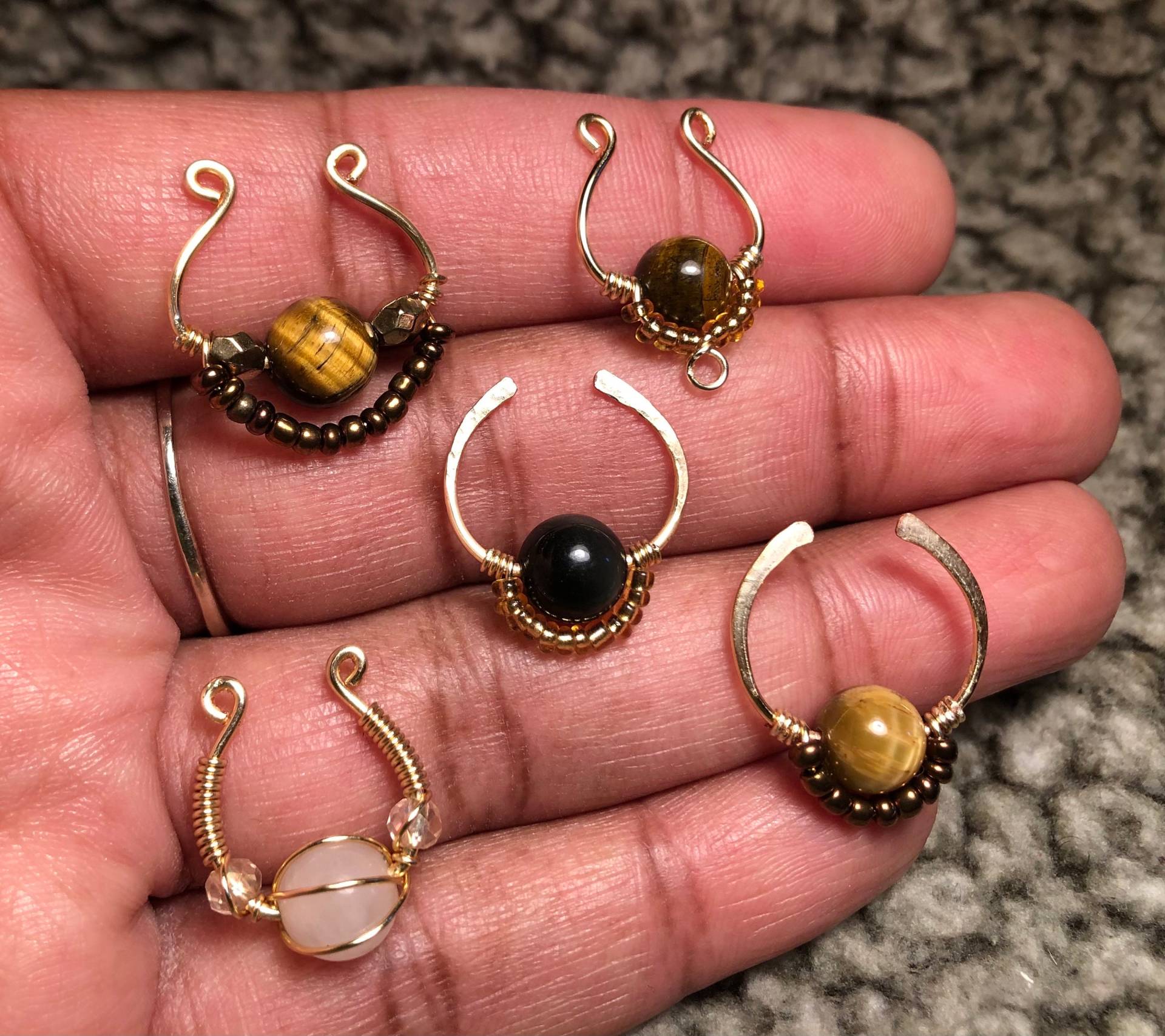 Yormuhjestys Unikat Faux Septums Yormuhjestys Unikat Faux Septums von YormuhjestyCreations