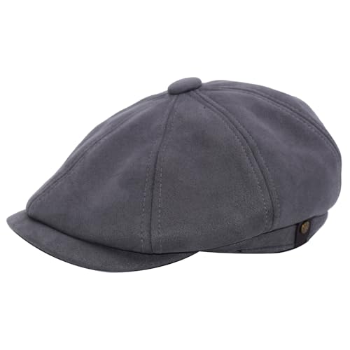 Yosang Newsboy Stil Tellermütze Schirmmütze Herren Damen - 8 Panel Peaky Baumwolle Retro Schiebermütze Schlägermütze Gatsby Cap von Yosang