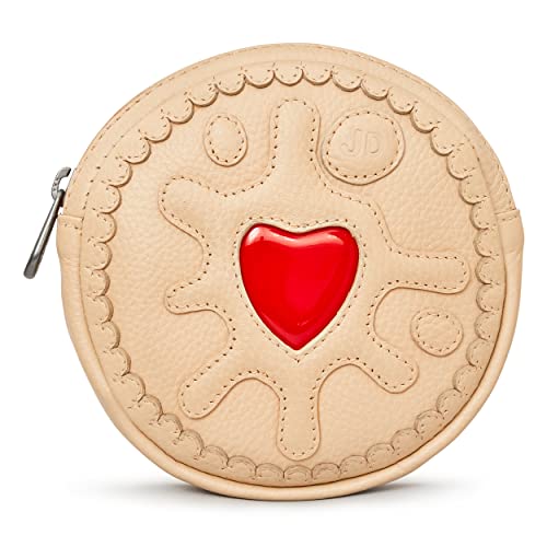 Offizielle Jammie Dodger Biscuit Leder Geldbörse Münzbörse RFID Blocking, biscuit, Einheitsgröße, Geldbörse von Yoshi
