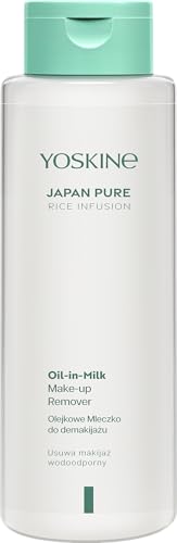 Yoskine Japan Pure Rice Infusion Öl-Milch zum Entfernen von Make-up im Gesicht und an den Augen von Yoskine