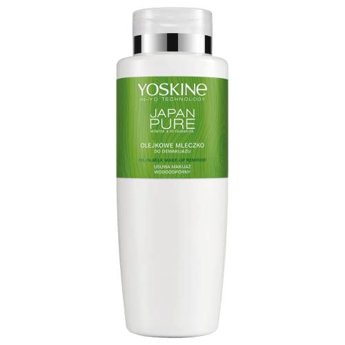 Yoskine Japan Pure Waterproof Make up Remover Sanfte Reinigung für wasserfestes Make up 200 ml von Yoskine