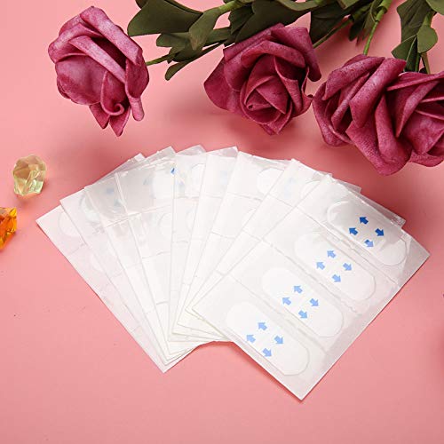 Face Lift Tape, 40 Stück Lift Face Sticker, Kinnlift-Patches, Wasserdichtes Facelift-Tape-Kit, Sofortiges Facelifting-Tape, Unsichtbares Facelift-Tape für Kinn, Jawline, Gesicht, Halsfalten von Yosoo Health Gear