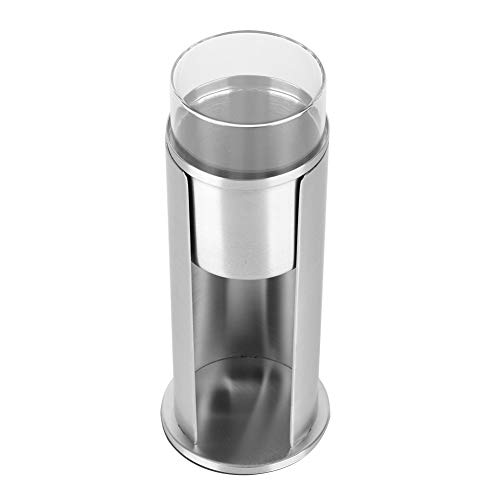 Kosmetischer Baumwollpolsterhalter, Make -up -Rundenhalterentferner, Acryl Organizer Container Spender Aufbewahrungsablage Rack Wandmontaged Organisatoren Container für Badezimmer Kosmetischer Baumwollpolsterhalter, Make -up -Rundenhalterentferner, Acryl Organizer Container Spender Aufbewahrungsablage Rack Wandmontaged Organisatoren Container für Badezimmer von Yosoo Health Gear