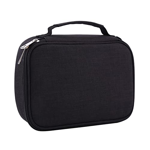 Faltbares Federmäppchen aus Stoff mit 72 Fächern, großes Fassungsvermögen, Stifttasche mit Reißverschluss, mit Griffschlaufe, mehrschichtige Kunststifte, Aufbewahrung, Organizer, Schreibwarenetui von Yosoo