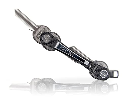 Yotei Spirit® Key Organizer mit Key Holder – Schlüssel Organizer - Schlüsselbund Organizer bis zu 14 Schlüssel (Kohlefaser) von Yotei Spirit