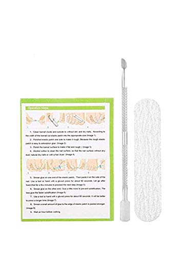 Professionelle Zehennagel Korrektur Paronychia Nail Sticker Correction Ingrown Pincer Zehennagel Korrektur Aufkleber Pediküre Paronychie Recover Fuß CareTool(12Pcs Patches) von Yotown