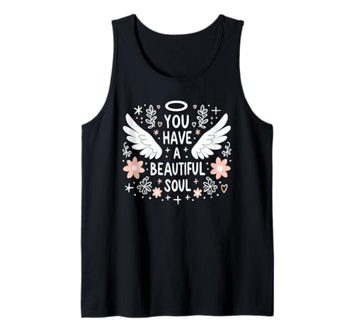 You Have A Beautiful Soul Positive Passing Kids Scribble Tank Top von You Have A Beautiful Soul Positive Kids Scribble