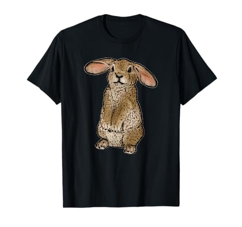 T-Shirt mit Hasen-Skizze, für Herren, Damen, Kinder T-Shirt von You love rabbits and Bunnies? Show it to everybody