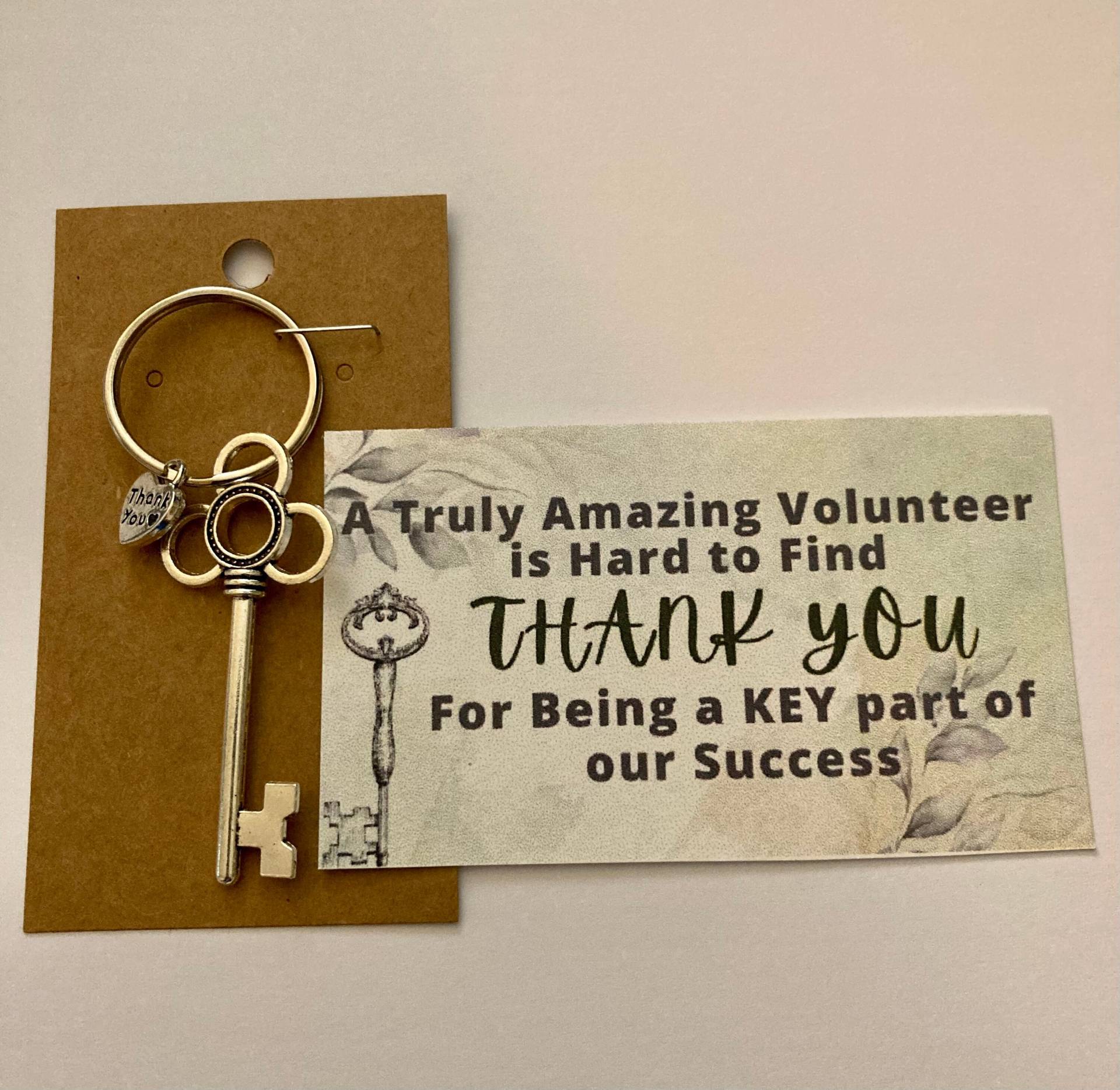 Volunteer Wertschätzung Schlüsselanhänger. Mitarbeiter Geschenke. Geschenke Für Mitarbeiter. Wertschätzung. Unter 5 Dollar von YouAreAppreciated