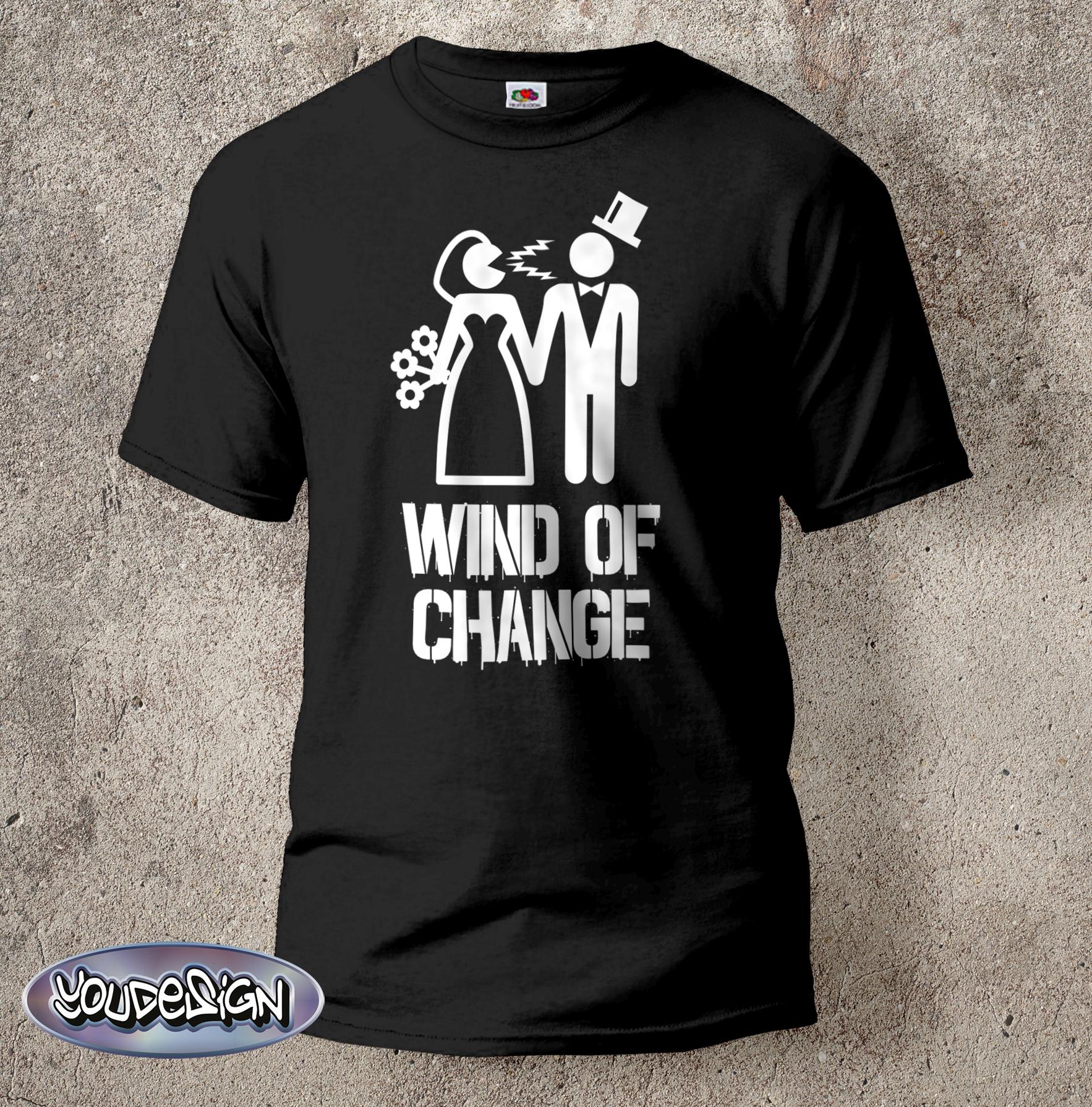 Jga Shirt Bräutigam Hangover Junggesellenabschied T-Shirt Wind Of Change Jga Shirt Bräutigam Hangover Junggesellenabschied T-Shirt Wind Of Change von YouDesign24