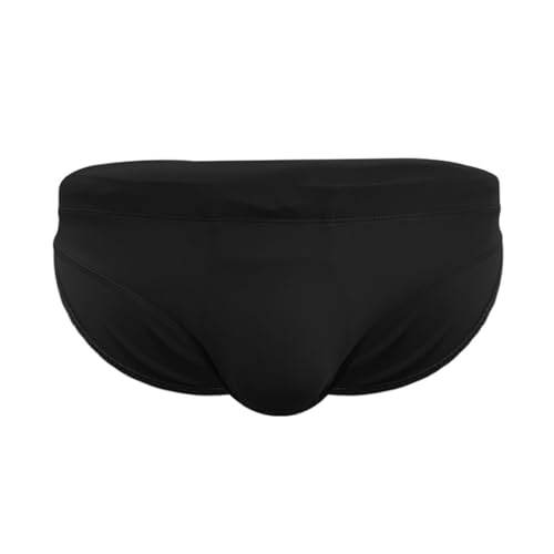 YouKD Herren Bademode Boxer Bikini Badeslips Strandshorts Surfen Badehosen Stretch Badeanzug Schnell Trocknend Swimming Briefs von YouKD