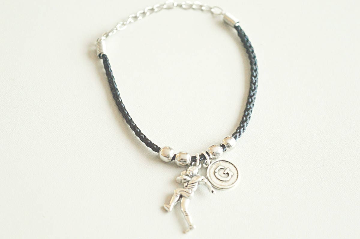 American Football Armband, Geschenk, Fußball Spieler, Charm, Footballer, Football, Bruder, Sohn von YouLoveYouShop