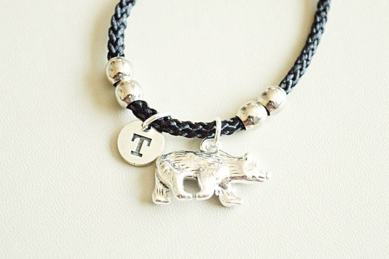Bär Charm Armband, Liebhaber Personalisierte Geschenke, Geschenk, Jäger, Wildlife, Natur, Wildtier von YouLoveYouShop