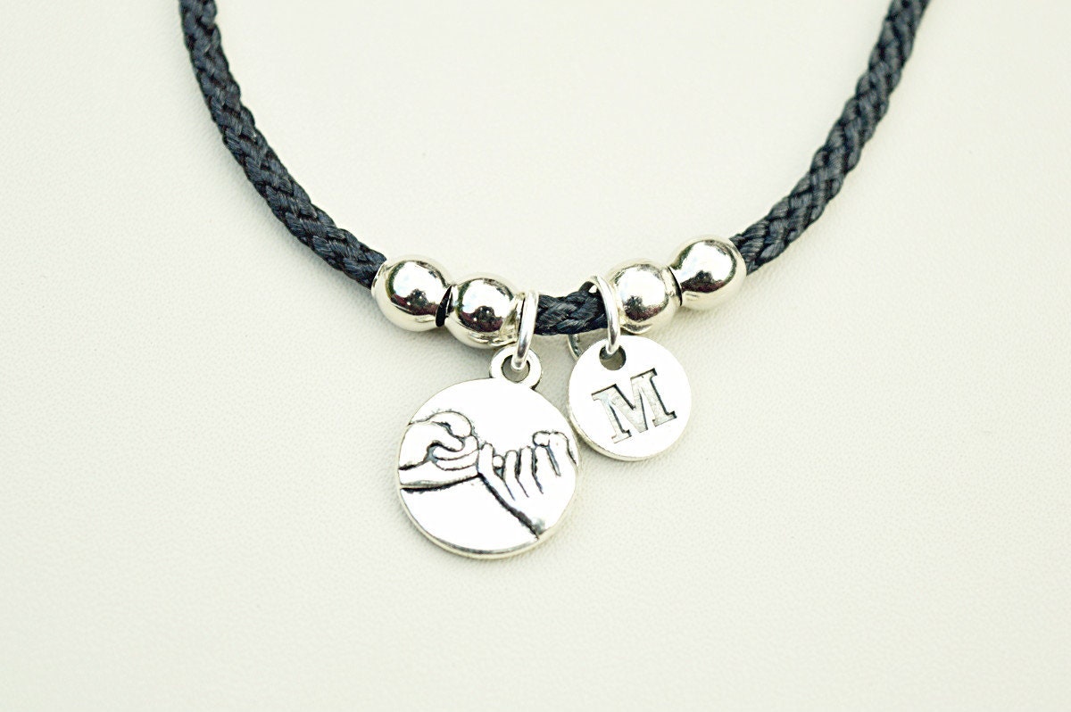 Beste Freundin Armband, Freundschaftsarmband, Pinky Promise, Geschenk, Freund Bff Geschenk von YouLoveYouShop