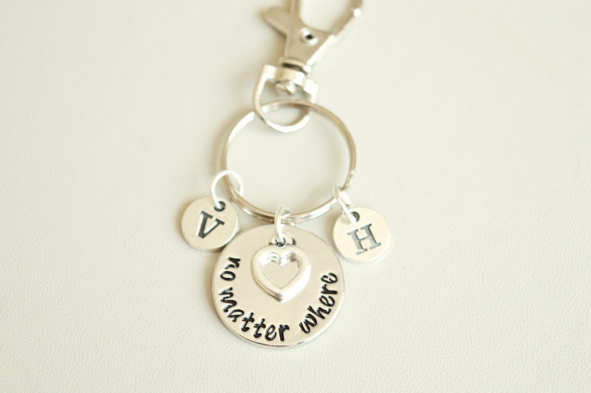 Bester Freund Schlüsselanhänger, Paar Geschenk, Freundin Ldr Auf Wiedersehen Abstand Geschenke, Zwei von YouLoveYouShop