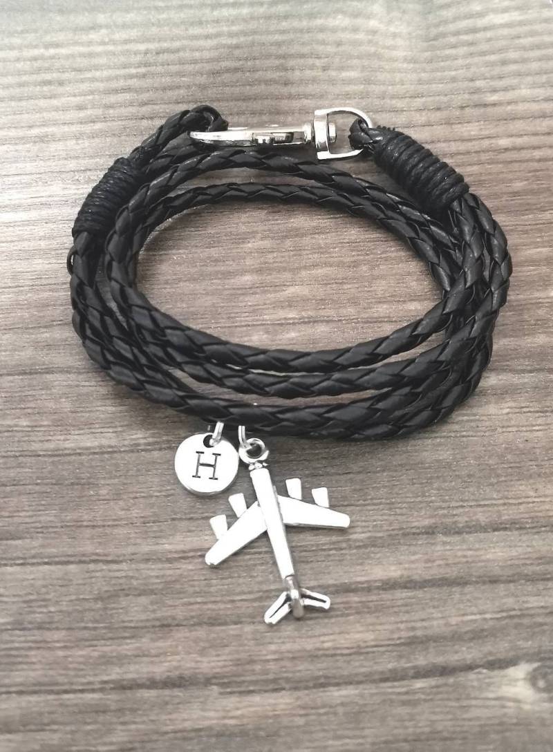 Fernbeziehungsarmband, Fernfreundschaftsgeschenke, Flugzeug, Ldr, Jet von YouLoveYouShop