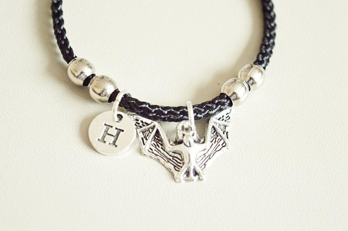 Fledermaus Armband, Geschenk, Schmuck, Halloween Tier Freunde Geschenk von YouLoveYouShop