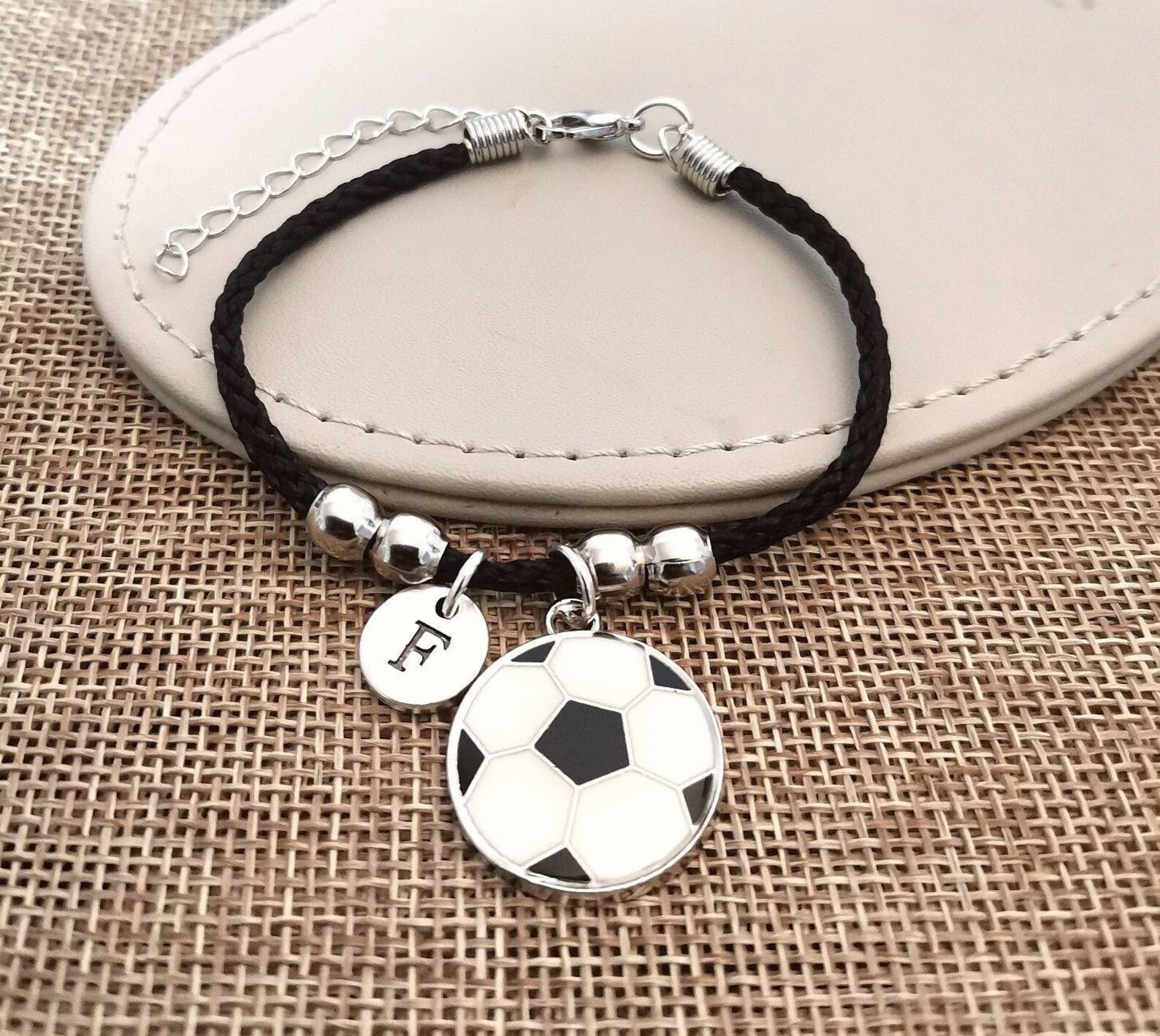 Fußball-Armband, Fußball-Geschenk Für Sie, Fußball-Verrückt, Fußballspielerin, Fußballmama, Fußballmannschaft, Trainer, Mannschaft von YouLoveYouShop