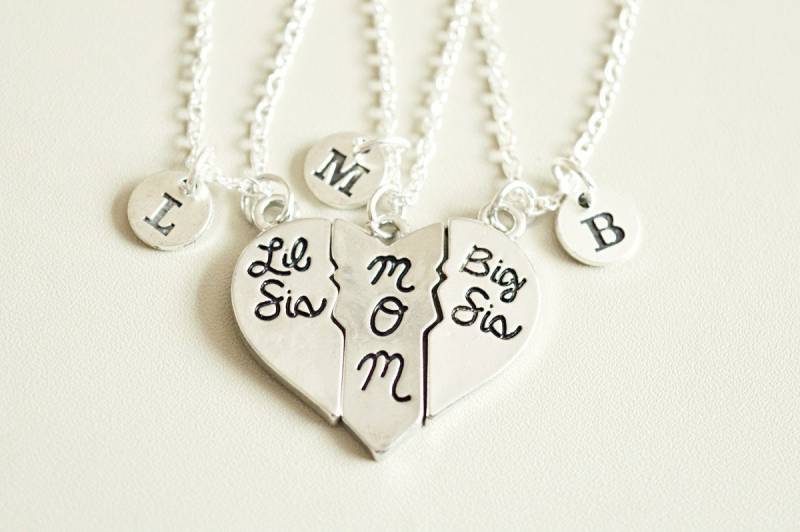 Große Sis Lil Schwester, Puzzle Herz, Schwester Kleine Mama, Familiengeschenk, Drei Personalisierte Geschenk, Weihnachtsgeschenk, Herz Große Sis Lil Schwester, Puzzle Herz, Schwester Kleine Mama, Familiengeschenk, Drei Personalisierte Geschenk, Weihnachtsgeschenk, Herz von YouLoveYouShop