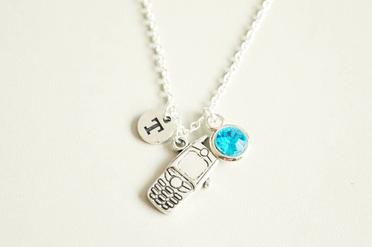 Handykette, Telefonkette, Geschenk Für Sie, Handy Geschenk, Telefon Süchtig von YouLoveYouShop