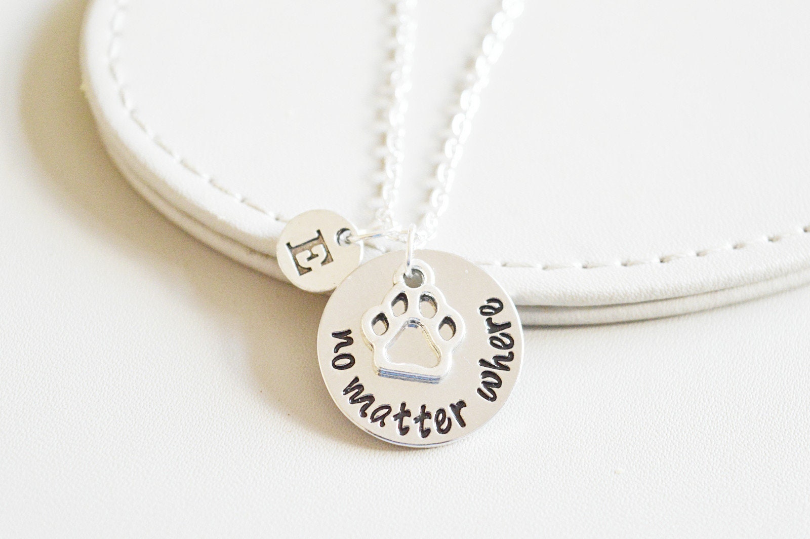 Haustier-Gedenk-Halskette, Hunde-Gedenk-Geschenk, Hunde-Tod-Schlüsselanhänger, in Erinnerung An Haustier, Hunde-Verlust-Geschenk, Hunde-Symphathy von YouLoveYouShop