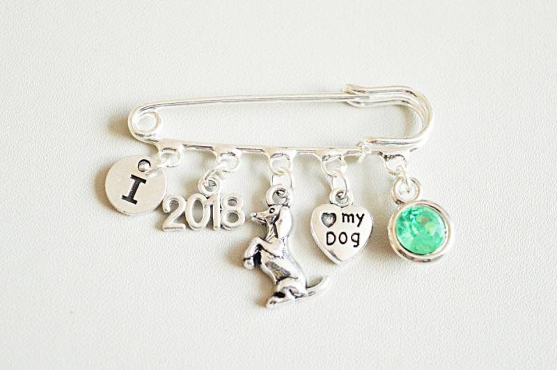 Hundeanhänger Brosche, Hundeliebhaber Geschenk, Schmuck, Baby Personalisiertes Ich Liebe Meinen Hund, Hundeandenken Hundeanhänger Brosche, Hundeliebhaber Geschenk, Schmuck, Baby Personalisiertes Ich Liebe Meinen Hund, Hundeandenken von YouLoveYouShop