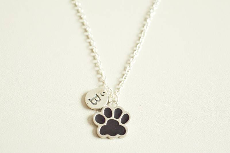 Hundepfote Halskette, Hunde Haustier Verlust Geschenke, Personalisierte Pfote Geschenk, Pfotenabdruck Charm von YouLoveYouShop