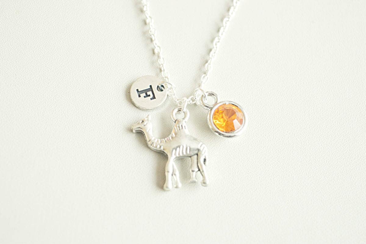 Kamel Schmuck, Halskette, Geschenke, Charm Silber Charm, Tier, Ägypten, Dessert, Reise, Tier Geschenk, Freunde von YouLoveYouShop