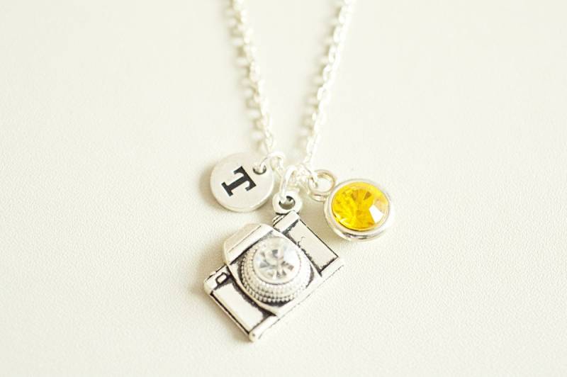 Kamera Halskette, Foto Schmuck, Fotografen Geschenk, Reise Hochzeitsfotograf Charm, Traveler von YouLoveYouShop