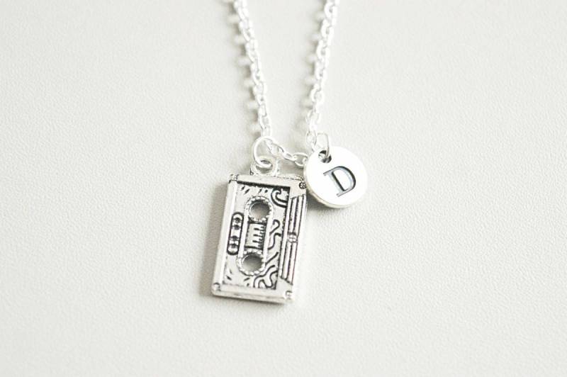 Kassette Halskette, Schmuck, Musik Liebhaber Geschenk, Sänger Dj Musiker Geburtstag, Weihnachten von YouLoveYouShop