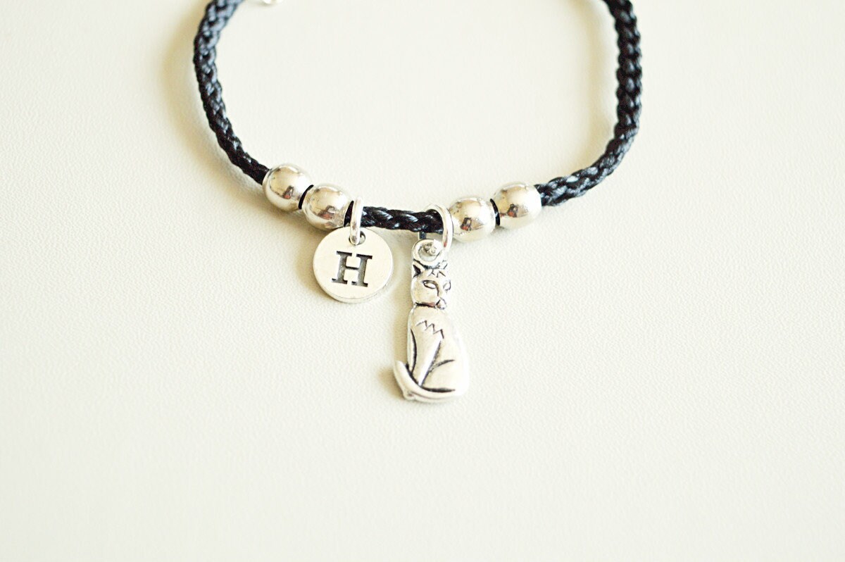 Katzen Charm Armband, Katze Liebhaber Personalisierte Geschenke, Geschenk, Verlust Haustier Geschenk von YouLoveYouShop