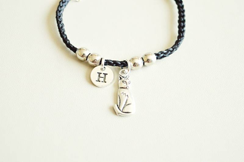 Katzen Charm Armband, Katze Liebhaber Personalisierte Geschenke, Geschenk, Verlust Haustier Geschenk von YouLoveYouShop