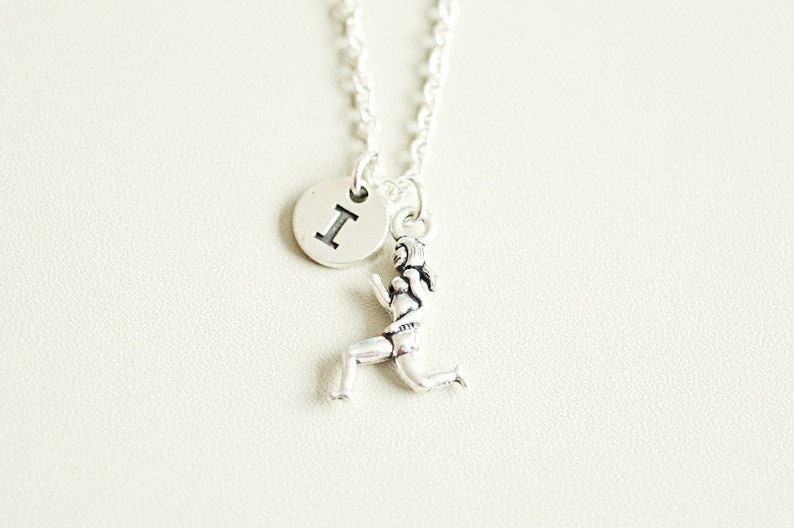 Laufen Halskette, Personalisiertes Laufen, Läufer Geschenk, Lauf Schmuck, Marathon Abschluss von YouLoveYouShop