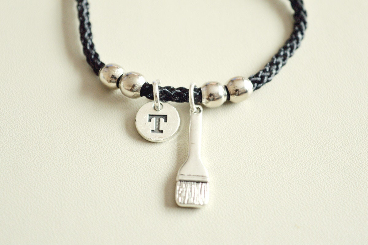 Malerschmuck, Maler Geschenk, Armband, Künstler Geburtstag Kunst Personalisiertes Farbpinsel Geschenk von YouLoveYouShop